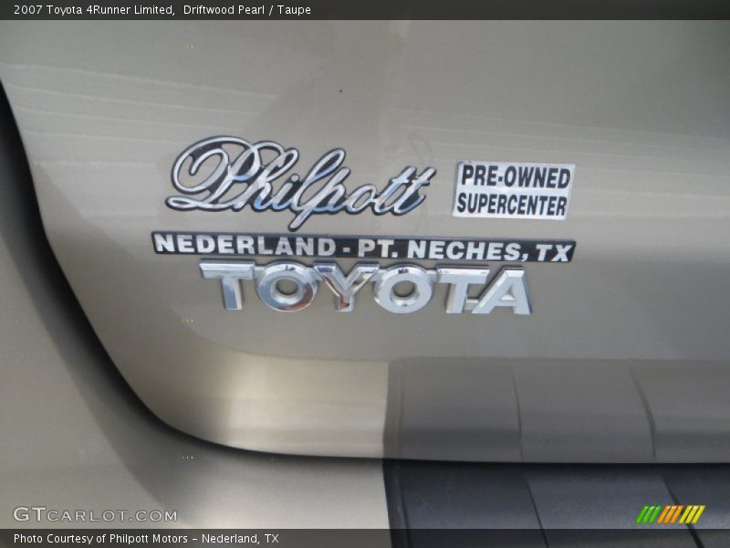 Driftwood Pearl / Taupe 2007 Toyota 4Runner Limited