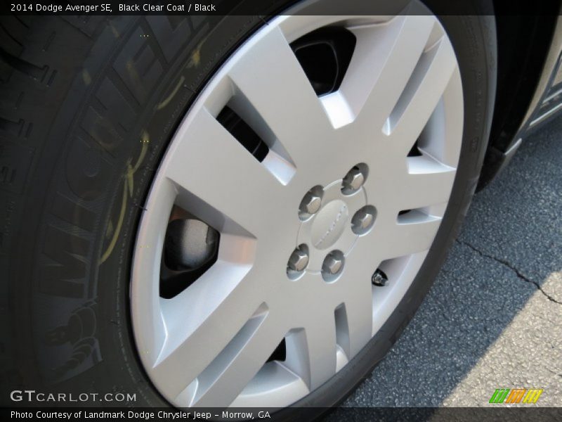 Black Clear Coat / Black 2014 Dodge Avenger SE
