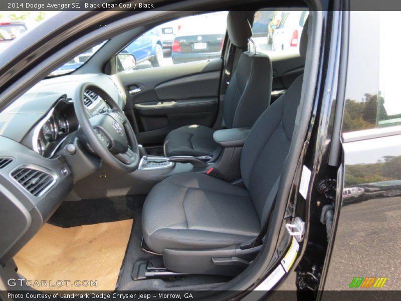 Black Clear Coat / Black 2014 Dodge Avenger SE
