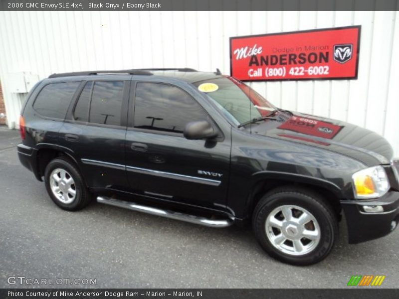 Black Onyx / Ebony Black 2006 GMC Envoy SLE 4x4