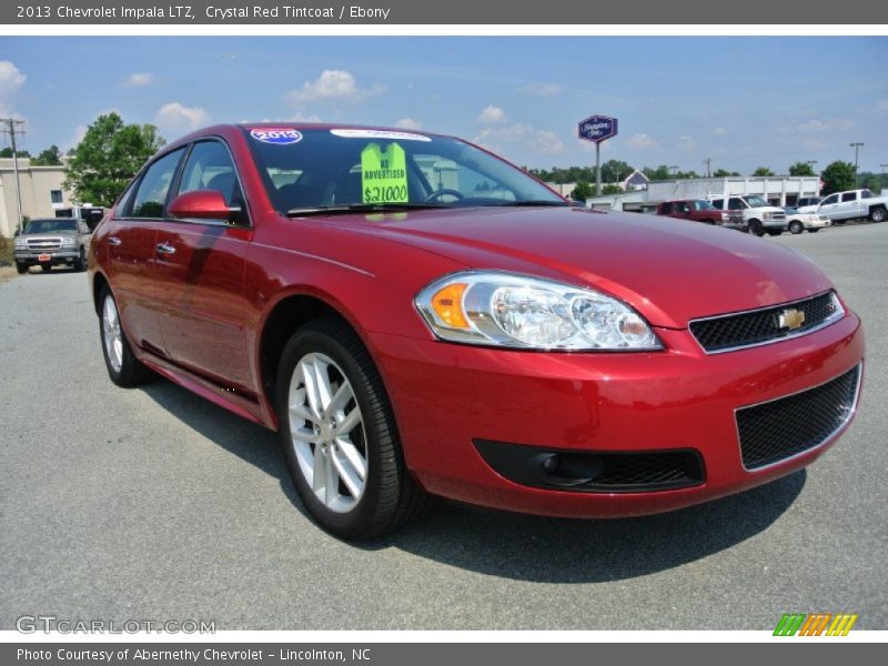 Crystal Red Tintcoat / Ebony 2013 Chevrolet Impala LTZ