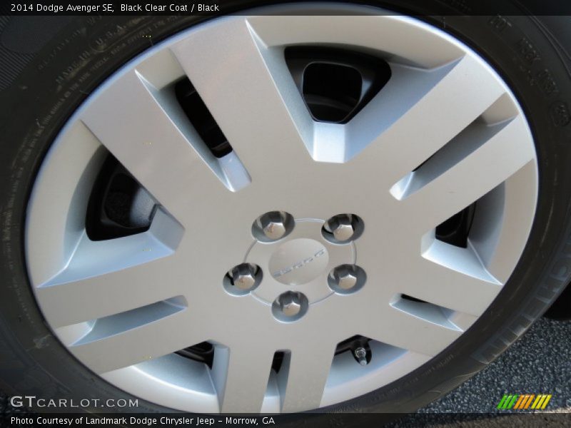 Black Clear Coat / Black 2014 Dodge Avenger SE