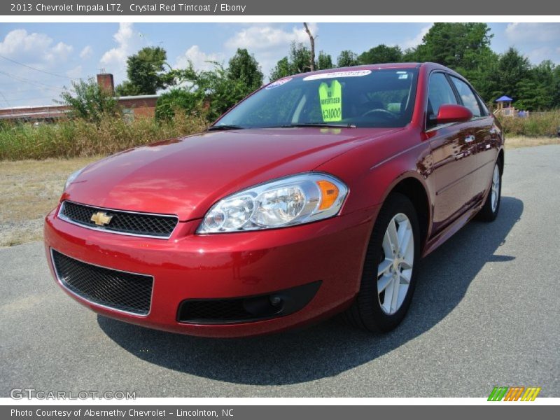Crystal Red Tintcoat / Ebony 2013 Chevrolet Impala LTZ