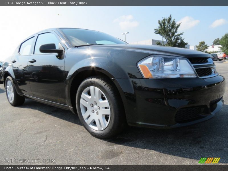 Black Clear Coat / Black 2014 Dodge Avenger SE