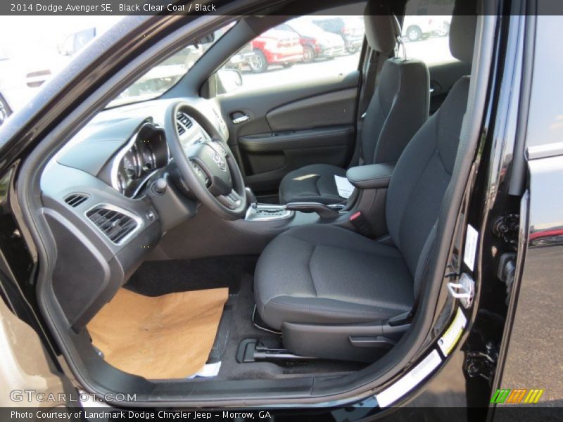 Black Clear Coat / Black 2014 Dodge Avenger SE