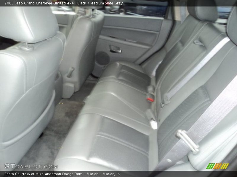 Black / Medium Slate Gray 2005 Jeep Grand Cherokee Limited 4x4