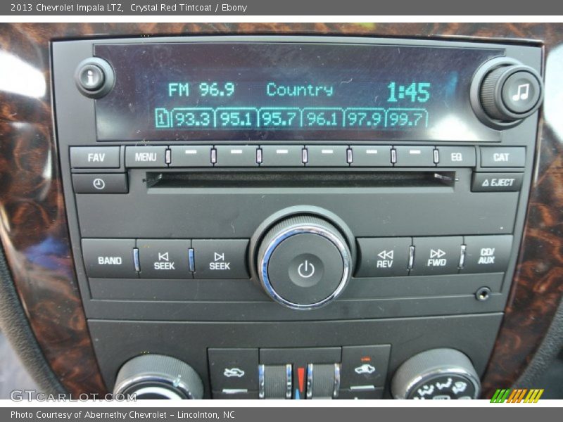 Crystal Red Tintcoat / Ebony 2013 Chevrolet Impala LTZ