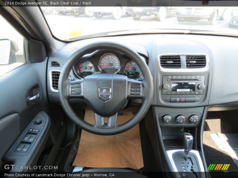 Black Clear Coat / Black 2014 Dodge Avenger SE