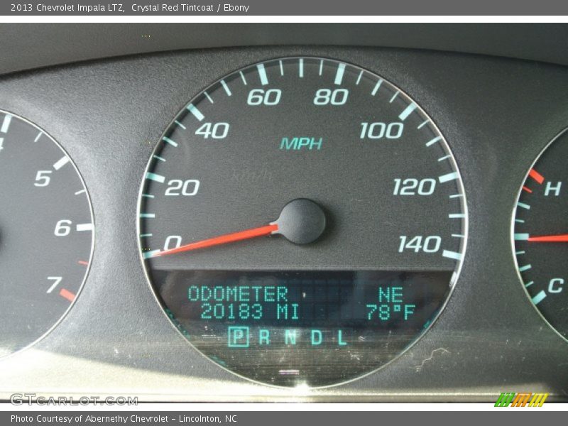 Crystal Red Tintcoat / Ebony 2013 Chevrolet Impala LTZ
