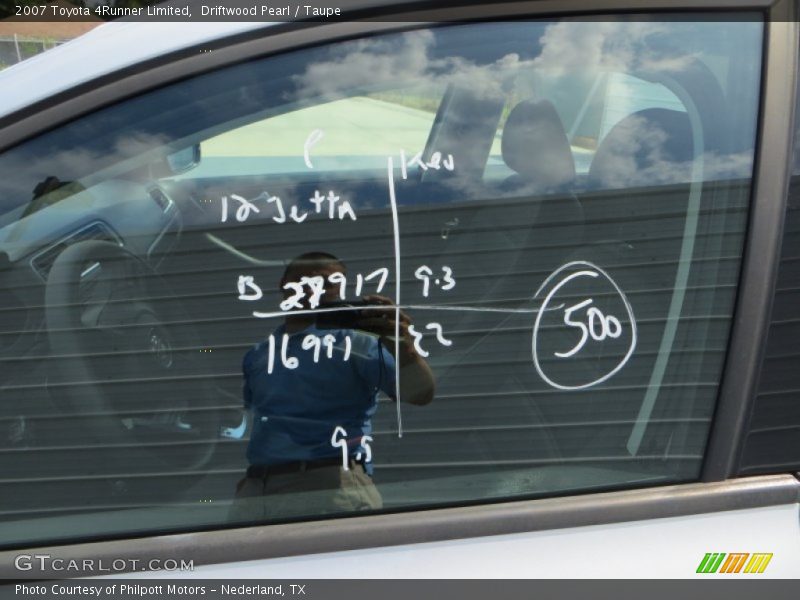 Driftwood Pearl / Taupe 2007 Toyota 4Runner Limited