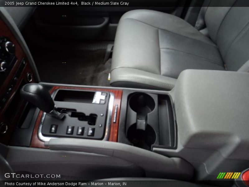 Black / Medium Slate Gray 2005 Jeep Grand Cherokee Limited 4x4
