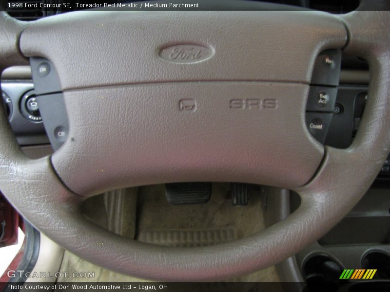 Toreador Red Metallic / Medium Parchment 1998 Ford Contour SE