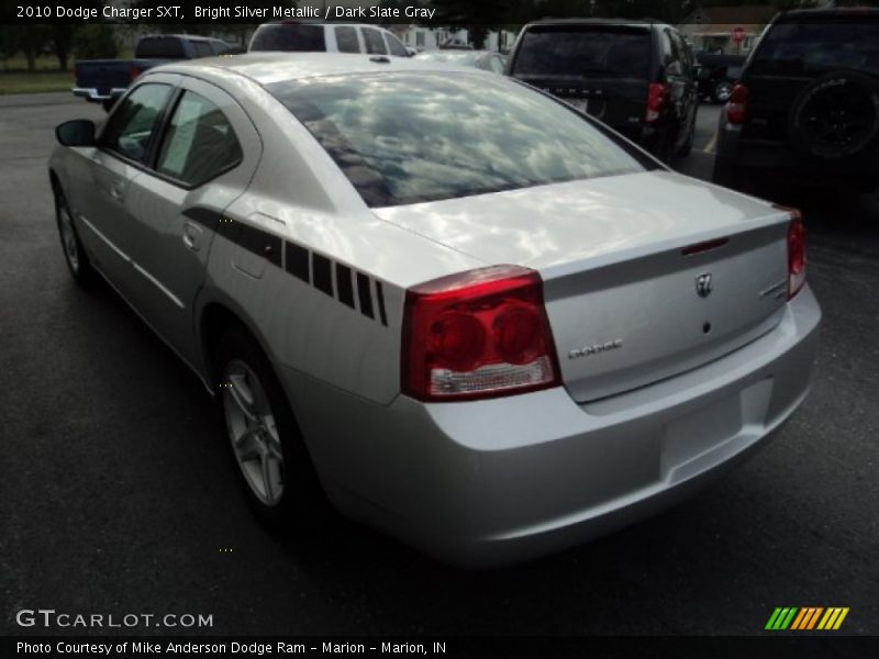 Bright Silver Metallic / Dark Slate Gray 2010 Dodge Charger SXT
