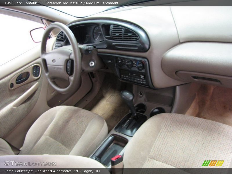Toreador Red Metallic / Medium Parchment 1998 Ford Contour SE
