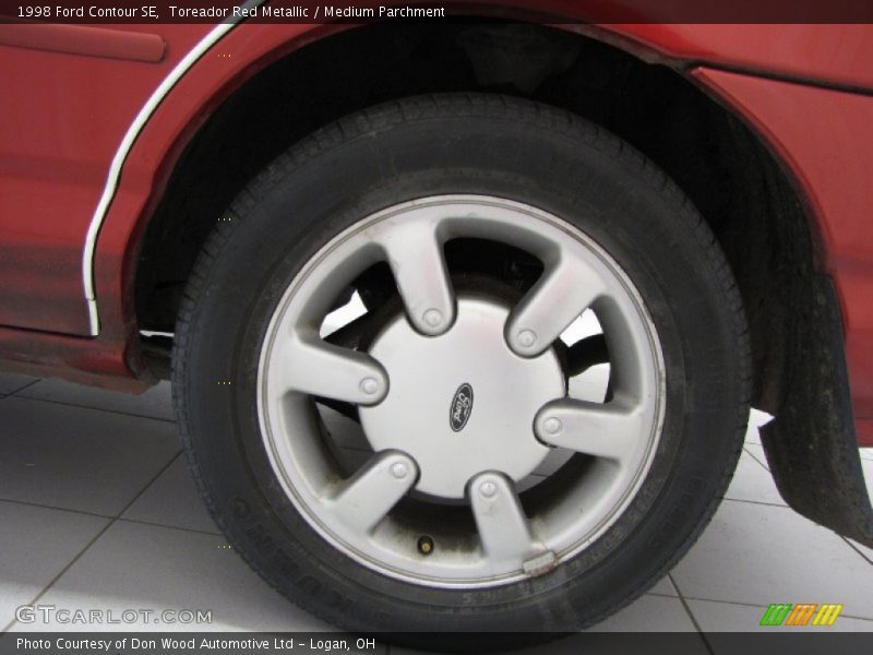 Toreador Red Metallic / Medium Parchment 1998 Ford Contour SE
