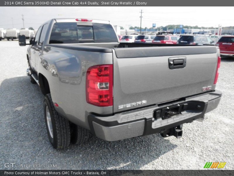  2014 Sierra 3500HD Denali Crew Cab 4x4 Dually Steel Gray Metallic