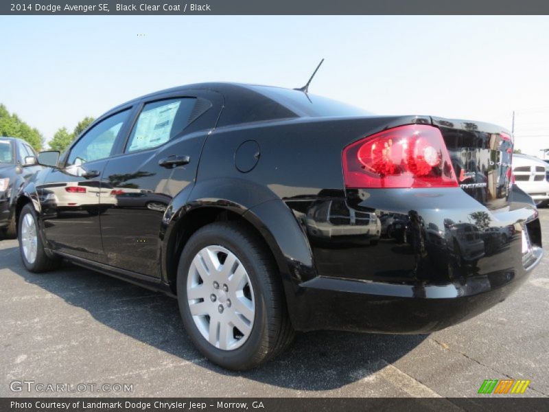 Black Clear Coat / Black 2014 Dodge Avenger SE