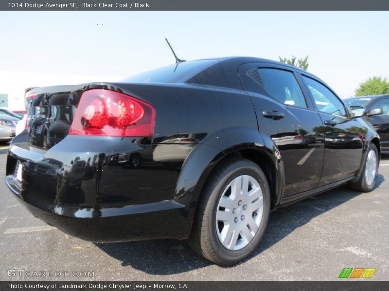 Black Clear Coat / Black 2014 Dodge Avenger SE