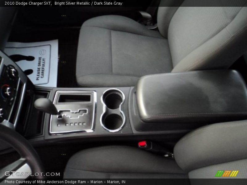 Bright Silver Metallic / Dark Slate Gray 2010 Dodge Charger SXT