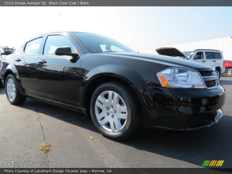 Black Clear Coat / Black 2014 Dodge Avenger SE