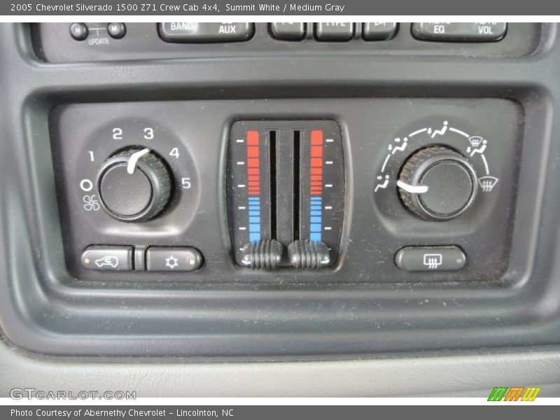 Summit White / Medium Gray 2005 Chevrolet Silverado 1500 Z71 Crew Cab 4x4