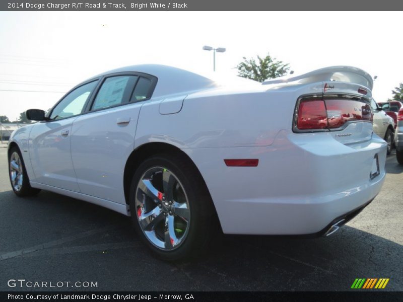Bright White / Black 2014 Dodge Charger R/T Road & Track