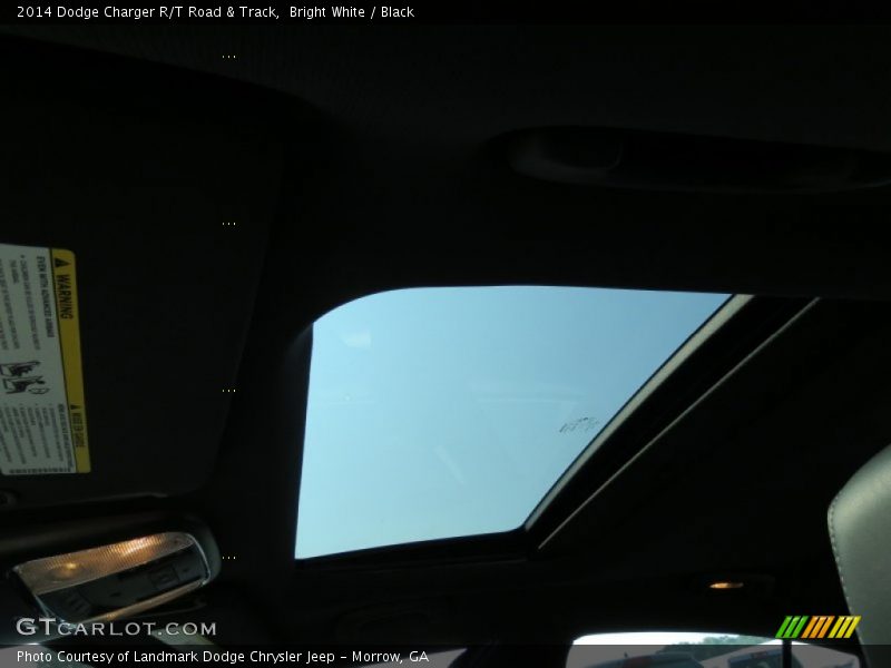 Bright White / Black 2014 Dodge Charger R/T Road & Track