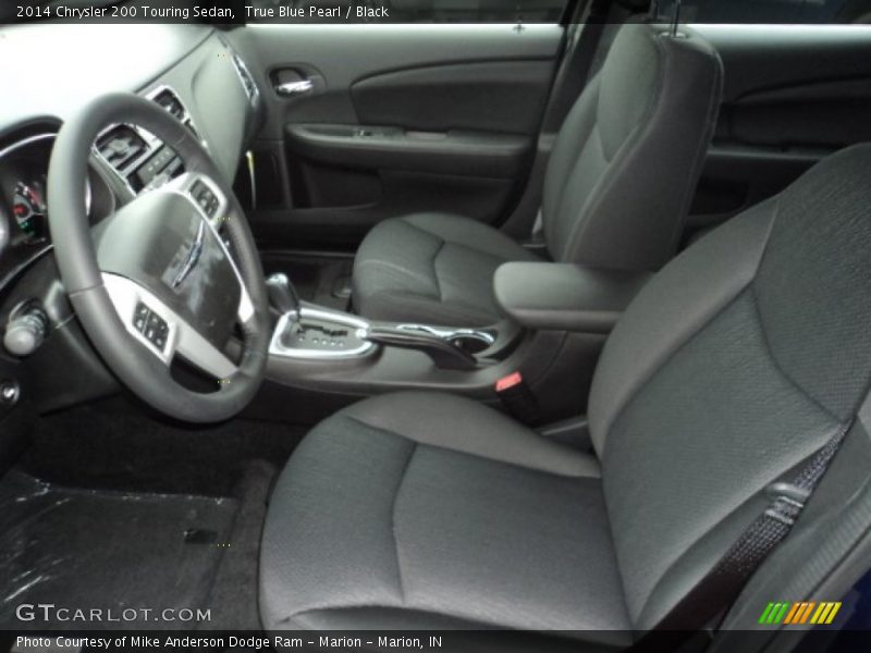 True Blue Pearl / Black 2014 Chrysler 200 Touring Sedan
