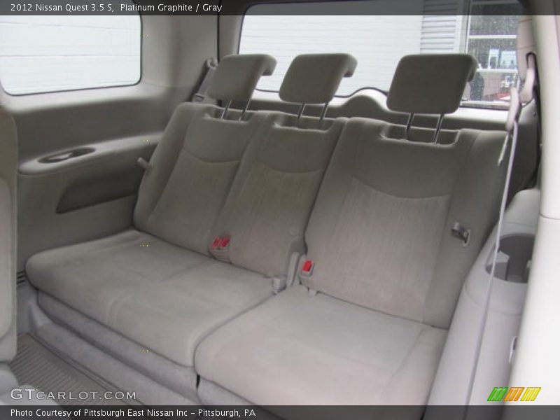 Platinum Graphite / Gray 2012 Nissan Quest 3.5 S