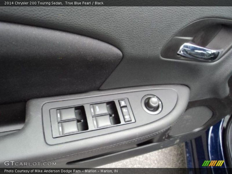 True Blue Pearl / Black 2014 Chrysler 200 Touring Sedan