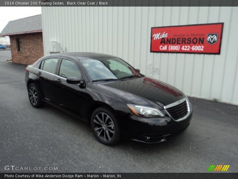 Black Clear Coat / Black 2014 Chrysler 200 Touring Sedan