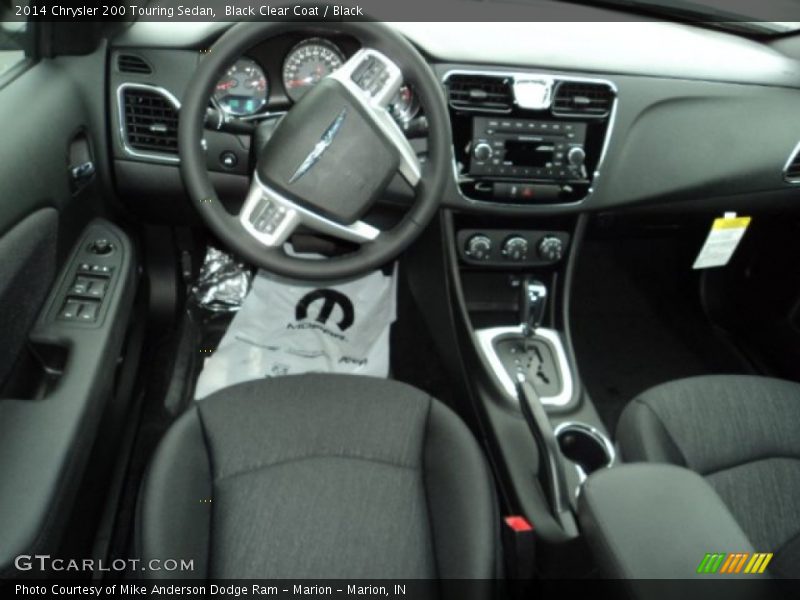 Black Clear Coat / Black 2014 Chrysler 200 Touring Sedan