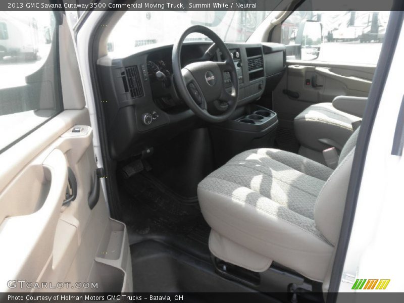 Summit White / Neutral 2013 GMC Savana Cutaway 3500 Commercial Moving Truck