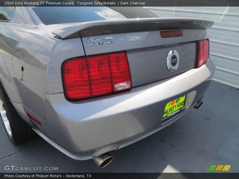 Tungsten Grey Metallic / Dark Charcoal 2006 Ford Mustang GT Premium Coupe