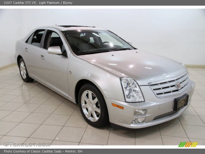 Light Platinum / Ebony 2007 Cadillac STS V6