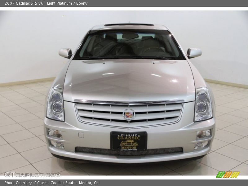 Light Platinum / Ebony 2007 Cadillac STS V6