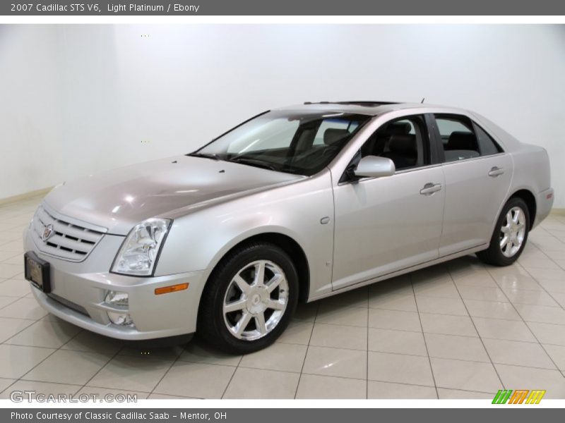 Light Platinum / Ebony 2007 Cadillac STS V6