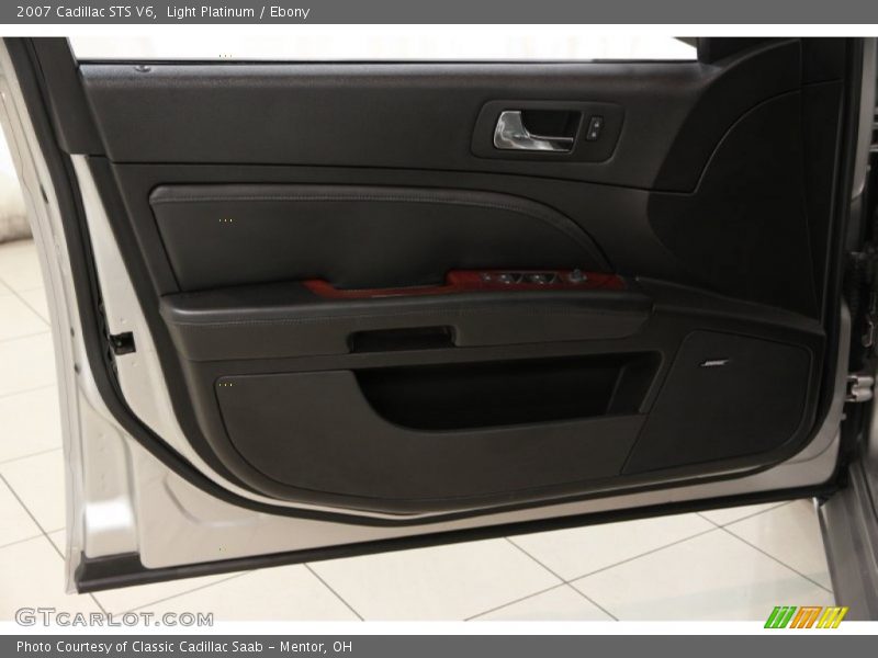 Light Platinum / Ebony 2007 Cadillac STS V6