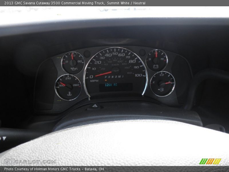 Summit White / Neutral 2013 GMC Savana Cutaway 3500 Commercial Moving Truck