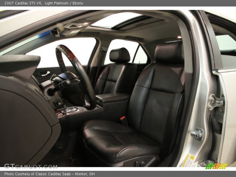 Light Platinum / Ebony 2007 Cadillac STS V6
