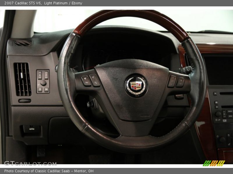 Light Platinum / Ebony 2007 Cadillac STS V6