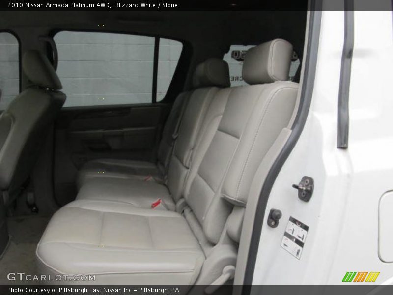 Blizzard White / Stone 2010 Nissan Armada Platinum 4WD