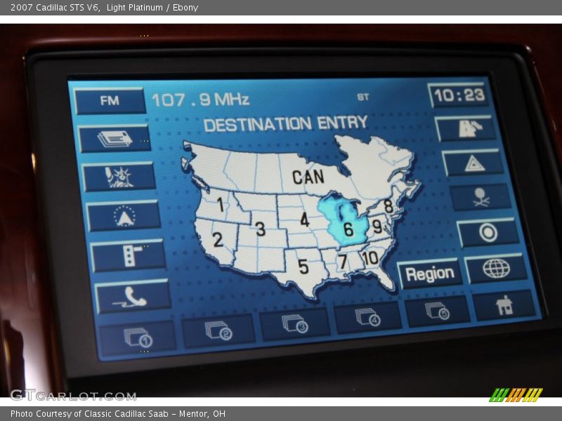Light Platinum / Ebony 2007 Cadillac STS V6