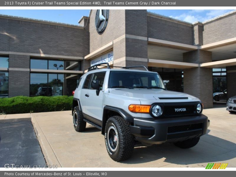 Trail Teams Cement Gray / Dark Charcoal 2013 Toyota FJ Cruiser Trail Teams Special Edition 4WD