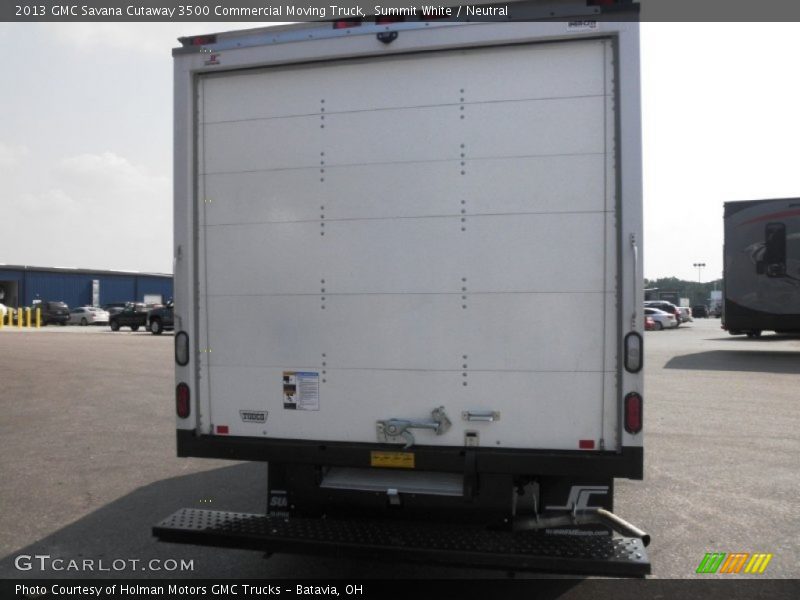 Summit White / Neutral 2013 GMC Savana Cutaway 3500 Commercial Moving Truck