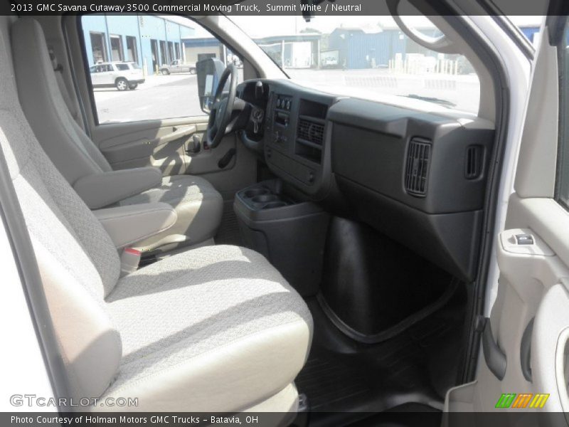 Summit White / Neutral 2013 GMC Savana Cutaway 3500 Commercial Moving Truck
