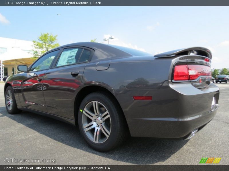 Granite Crystal Metallic / Black 2014 Dodge Charger R/T