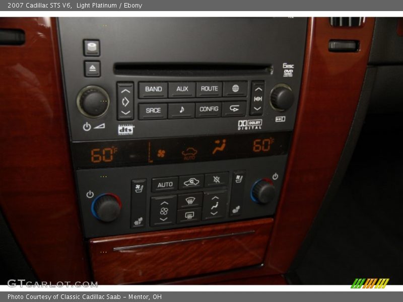 Light Platinum / Ebony 2007 Cadillac STS V6