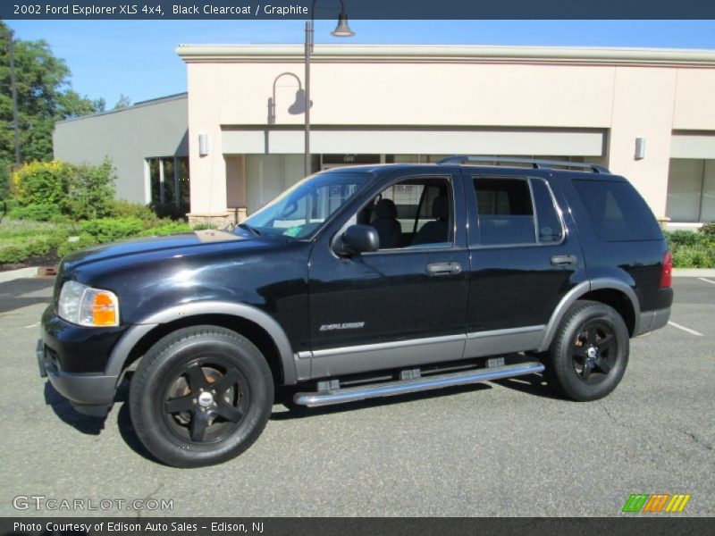 Black Clearcoat / Graphite 2002 Ford Explorer XLS 4x4