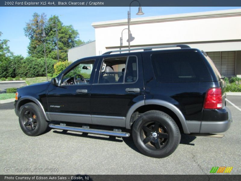 Black Clearcoat / Graphite 2002 Ford Explorer XLS 4x4